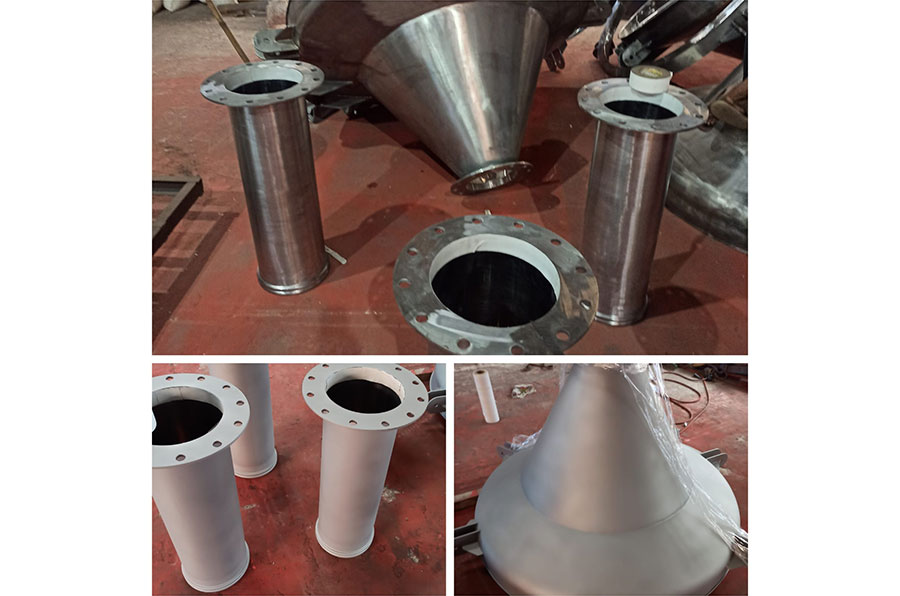 Propeller blade on-site flap peening repair